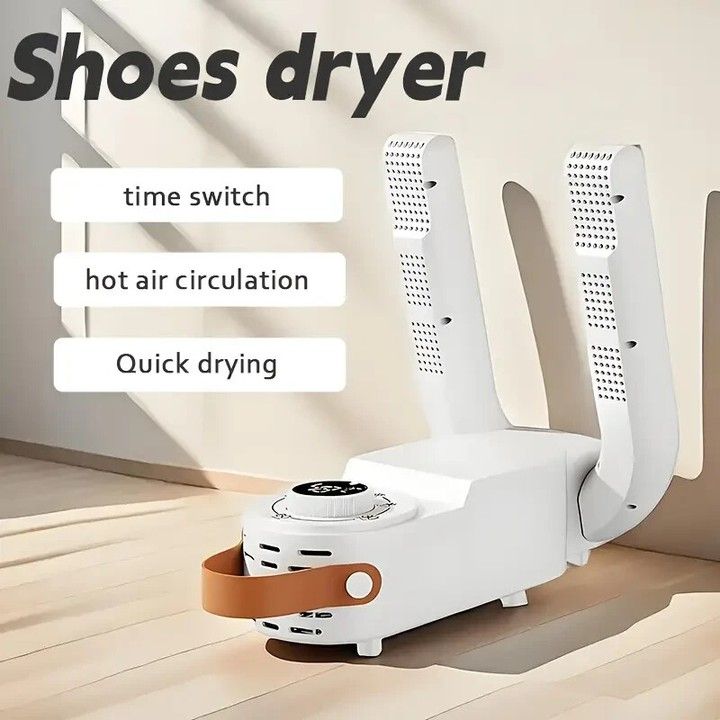 Smart Shoe Dryer with Adjustable Timer – Fast Drying & Deodorizing