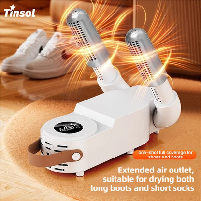 Smart Shoe Dryer with Adjustable Timer – Fast Drying & Deodorizing